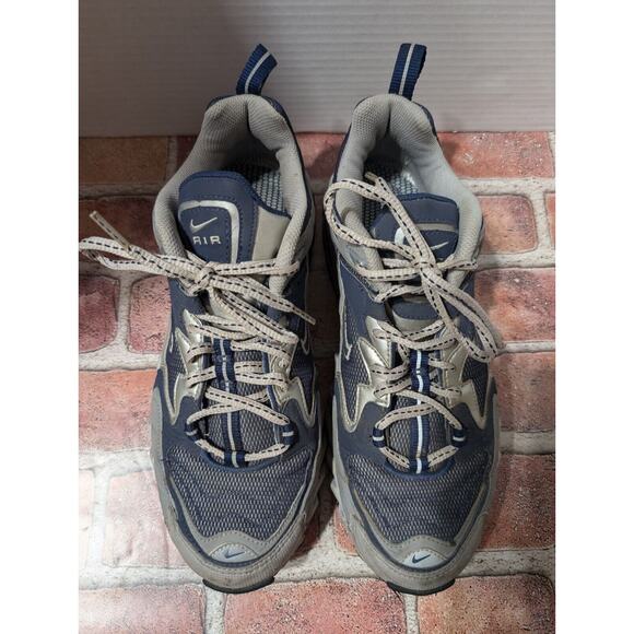 2010 Nike Air ACG Terra Sebec Womens Hiking Shoes Sneakers Blue Gray Size 9.5 - Picture 2 of 9